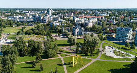 Ilmakuva Järvenpäästä.